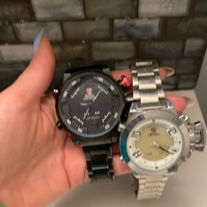 Shark Sport Watches, Set of Two Shark Watches in EUC